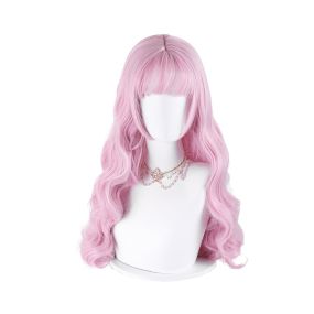 Rainbow Candy Wigs Colorful Long curly Lolita Wig