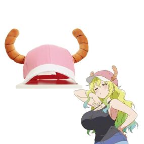 Anime Miss Kobayashi's Dragon Maid Lucoa Cosplay Dragon Horn Cap
