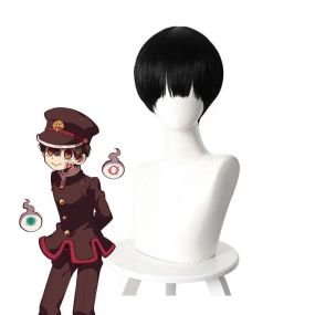 Anime Toilet Bound Hanako kun Hanako kun Cosplay Wig Black Short Wigs