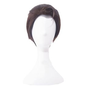 Game Detroit Become Human Connor Short Brown Cosplay Wigs