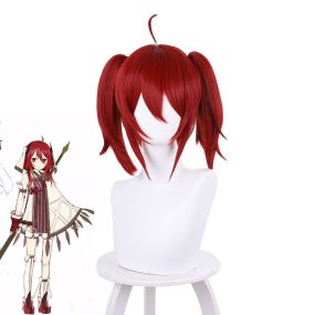 Anime Shikkaku Mon no Saikyou Kenja Iris Red Wine Cosplay Wigs