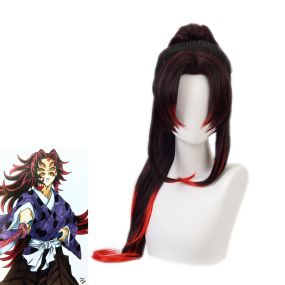 Anime Demon Slayer Yoriichi Tsugikuni Kokushibou Cosplay Wig