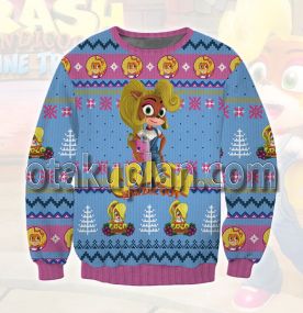 Crash Bandicoot Coco 3D Printed Ugly Christmas Sweatshirt