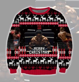 Creed 2023 3D Printed Ugly Christmas Sweatshirt