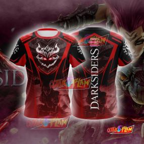Darksiders III RED Cosplay T-shirt