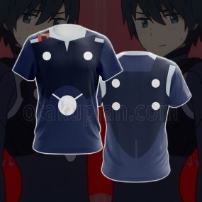 Darling In The Franxx Hiro Battle Suit Cosplay T-Shirt