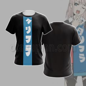 Darling In The Franxx Zero Two Code 002 Sport Cosplay T-Shirt