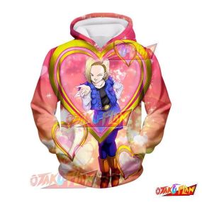 Dragon Ball Beloved Girl Fighter Android 18 Hoodie