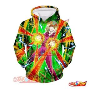 Dragon Ball Unlimited Android Assault Android 18 Hoodie