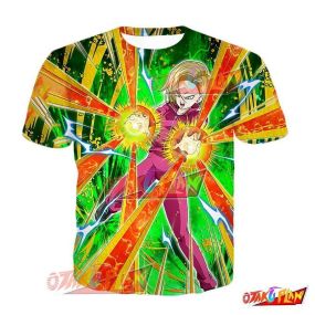 Dragon Ball Unlimited Android Assault Android 18 T-Shirt