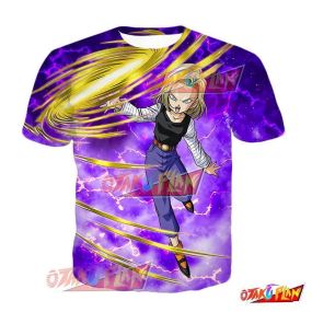 Dragon Ball Ferocious Counterattack Android 18 T-Shirt