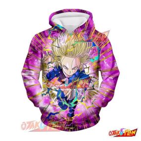 Dragon Ball Flawless Combat Android 18 Hoodie
