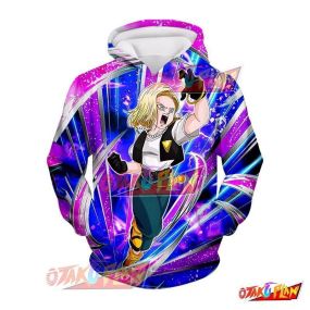 Dragon Ball Absolute Defiance Android 18 Hoodie