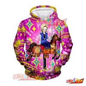 Dragon Ball Casual Refreshment Android 18 Hoodie