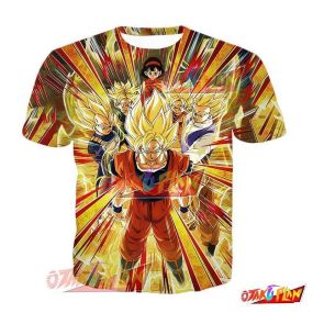 Dragon Ball Challenging a God Super Saiyan Goku T-Shirt