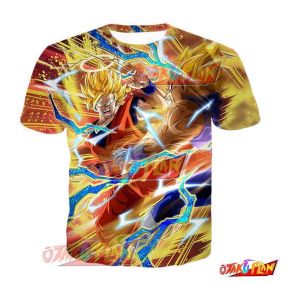 Dragon Ball Desperate Showdown Super Saiyan 2 Goku (Angel) T-Shirt