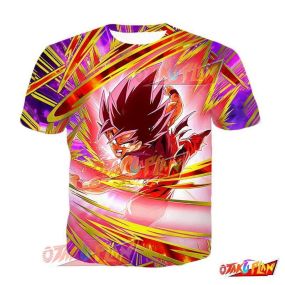 Dragon Ball Determined to Fight Goku (Kaioken) T-Shirt
