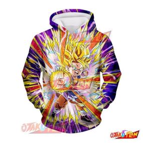 Dragon Ball Dynamic Flash Super Saiyan 2 Goku (GT) Hoodie