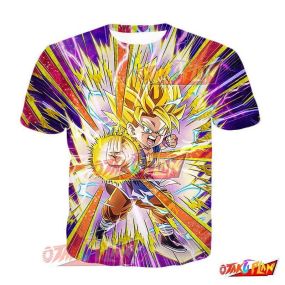 Dragon Ball Dynamic Flash Super Saiyan 2 Goku (GT) T-Shirt