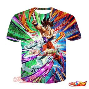 Dragon Ball End of an Old Grudge Goku & Frieza (Final Form) (Angel) T-Shirt
