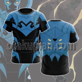 DC Young Justice Blue Beetle Cosplay T-shirt
