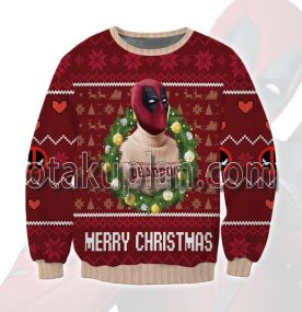Dead Man V1 3D Printed Ugly Christmas Sweatshirt