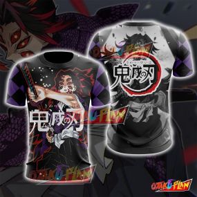 Anime Kimetsu No Yaiba Kokushibo Tsugikuni Michikatsu T-Shirt