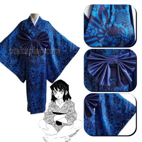 Slayer Kimetsu No Yaiba Hashibira Inosuke Women Kimono Cosplay Costume