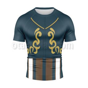 Dissidia Final Fantasy Ff11 Shantotto Short Sleeve Compression Shirt