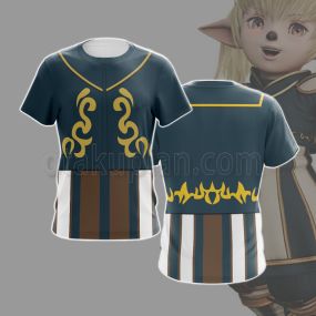Dissidia Final Fantasy Nt Ff11 Shantotto Cosplay T-Shirt