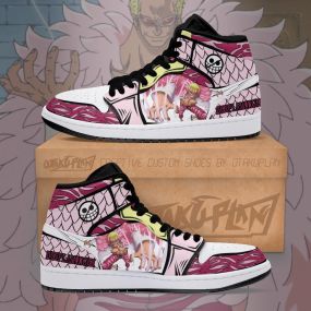 Doflamingo Devil Fruit One Piece Anime Sneakers Shoes