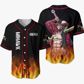 Dracule Mihawk One Piece Anime Shirt Jersey 1
