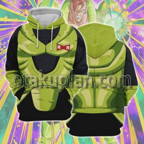 Dragon Ball Android 16 Cosplay Hoodie