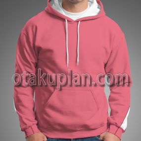 Dragon Ball Android 18 Pink Sportswear Cosplay Hoodie