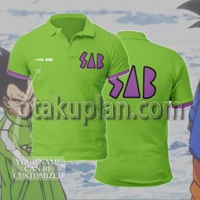 Dragon Ball Super Broly SAB Vegeta Custom Name Polo Shirt