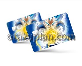Dragon Ball Vegeta Final Flash Credit Card Skin