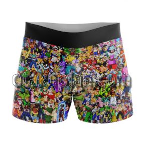 Dragon Ball Z All Characters Boxer Briefs Mens Underwear