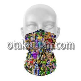Dragon Ball Z All Characters Neck Gaiter