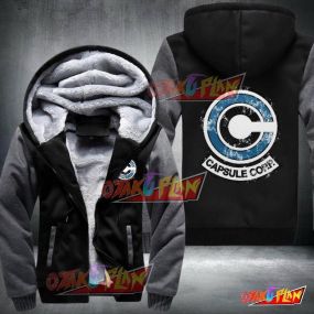 Dragon Ball Z Capsule Corp Fleece Winter Jacket