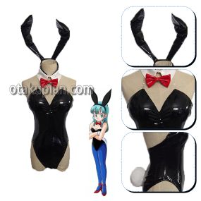 Dragon Ball Bulma Bunny Girl Bodysuit Cosplay Costume