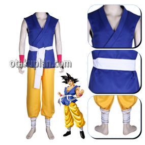 Dragon Ball Gt Kakarot Son Goku Childhood Practice Clothes Cosplay Costume