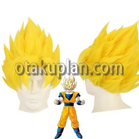 Dragon Ball Super Saiyan Black Son Goku Cosplay Wigs