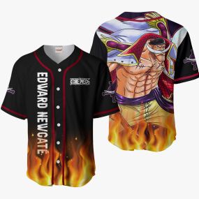 Edward Newgate One Piece Anime Shirt Jersey 1