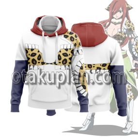 Anime Dragon Cry Erza Scarlet Combat Clothing Cosplay Hoodie