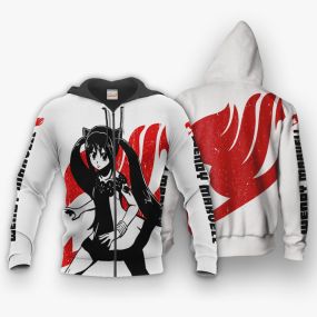 Anime Wendy Marvell Silhouette Hoodie Shirt