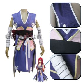 Anime Erza Scarlet Longlasting Kimono Cosplay Costume