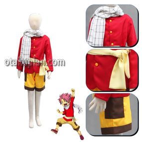 Anime Etherious Natsu Dragneel Childhood Dress Cosplay Costume