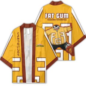 Fat Gum MHA Kimono Custom Uniform Anime Clothes Cosplay Jacket