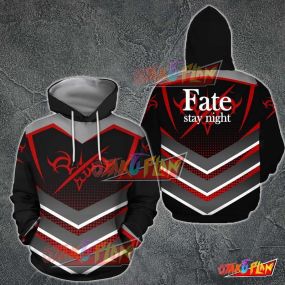 Fate Stay Night All Over Print Pullover Hoodie