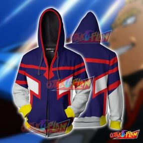 Boku No Hero Academia Young All Mighty Hoodie Cosplay Jacket Zip Up
